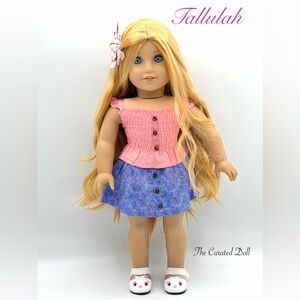 Tallulah OOAK Custom Doll by The Curated Doll Co.